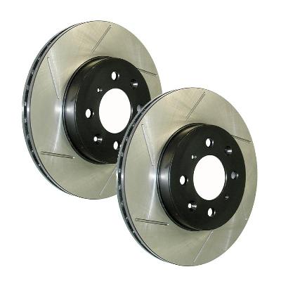 StopTech SportStop Slotted Front Brake 320mm Rotors (2013-2014) - Click Image to Close